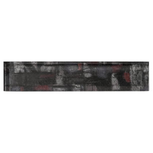 "Tango in the rain" Desk Nameplate