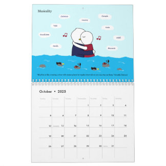 Tango Is a Feeling (Tango es un sentimiento) Calendar