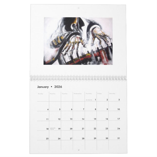 Tango-Jazz Calendar (Jan 2026)