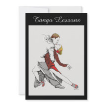 Tango Lessons Invitation