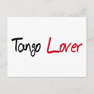 Tango Lover Products! Postcard