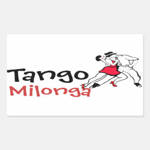 Tango Milonga Sticker