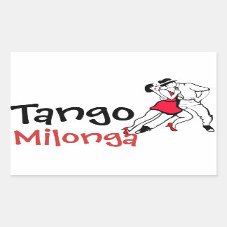 Tango Milonga Sticker