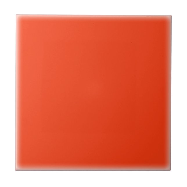 Tango Orange (Ceramic Tile) Tile (Front)