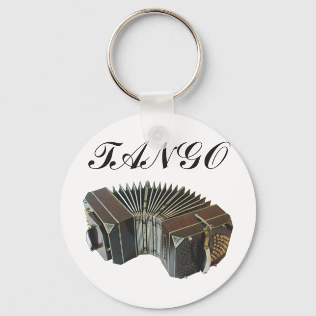 Tango Products & Designs! Argentina Music! Keychain (Front)