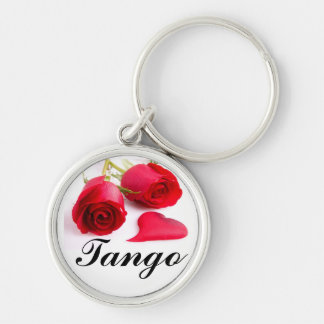 Tango rosa keychain