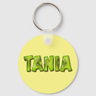 Tania Nom Porte-clés Design Kiwi