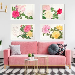 Tanigami Konan Vintage Rose Flower Collection