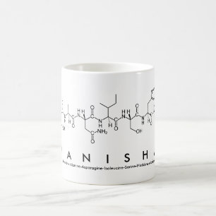 Tanisha peptide name mug