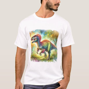 Tanius Dinosaur 020924AREF114 - Watercolor T-Shirt