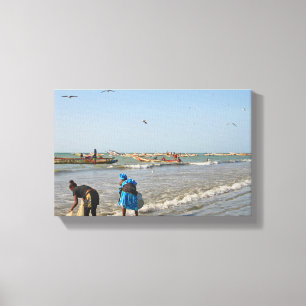 Tanji, Gambia Canvas Print
