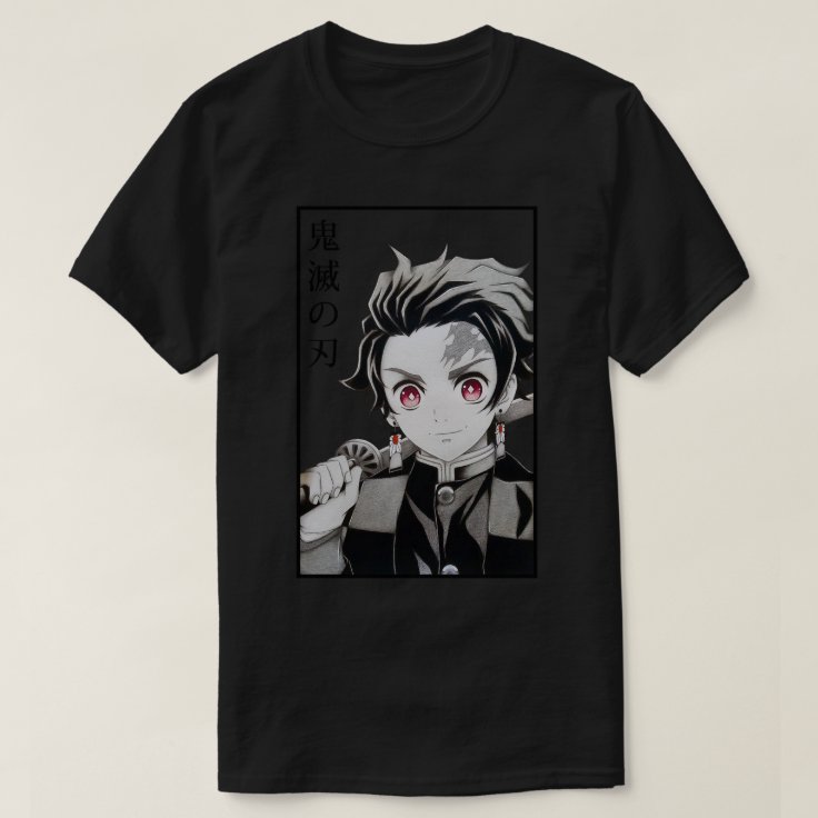 Tanjiro Demon Slayer Kimetsu No Yaiba Anime T-Shirt | Zazzle