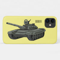 Tank cartoon illustration