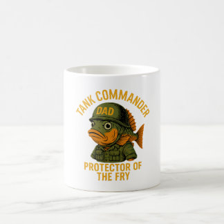 Tank Commander Dad – Funny Fish Father’s Day Coffee Mug