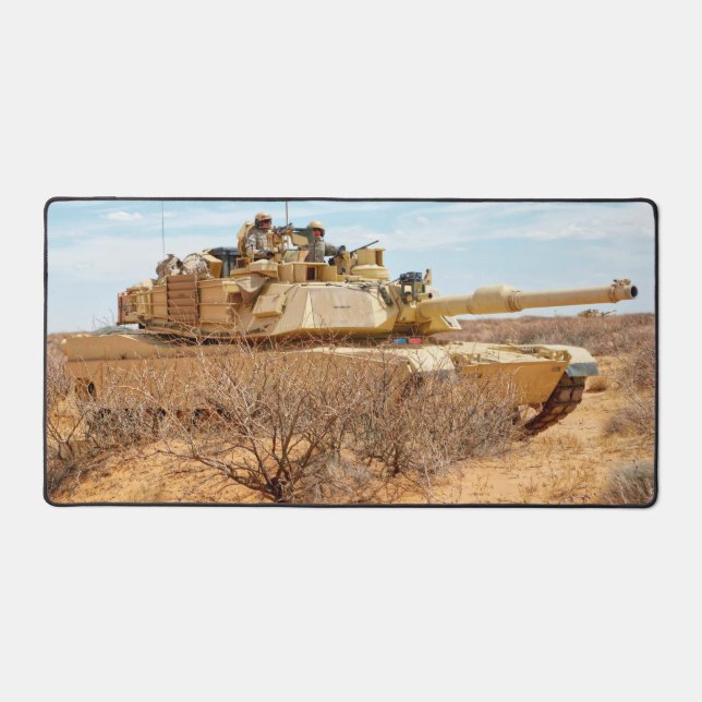 TANK DE BATAILLE AMÉRICAIN - M1 ABRAMS (Recto)