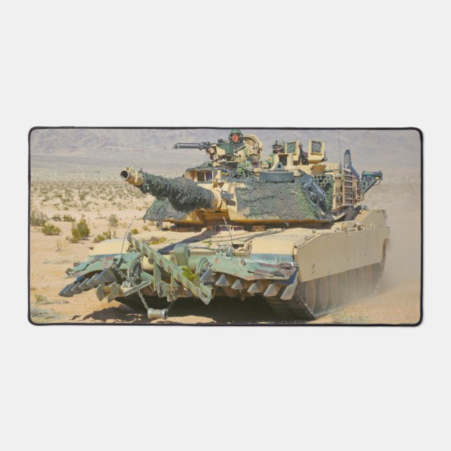 TANK DE BATAILLE AMÉRICAIN - M1 ABRAMS (Recto)