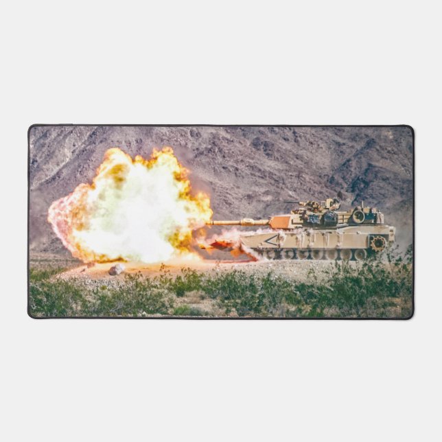 TANK DE BATAILLE AMÉRICAIN - M1 ABRAMS (Recto)