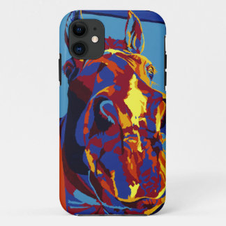 Tank - Horse Nose It All iPhone 11 Case