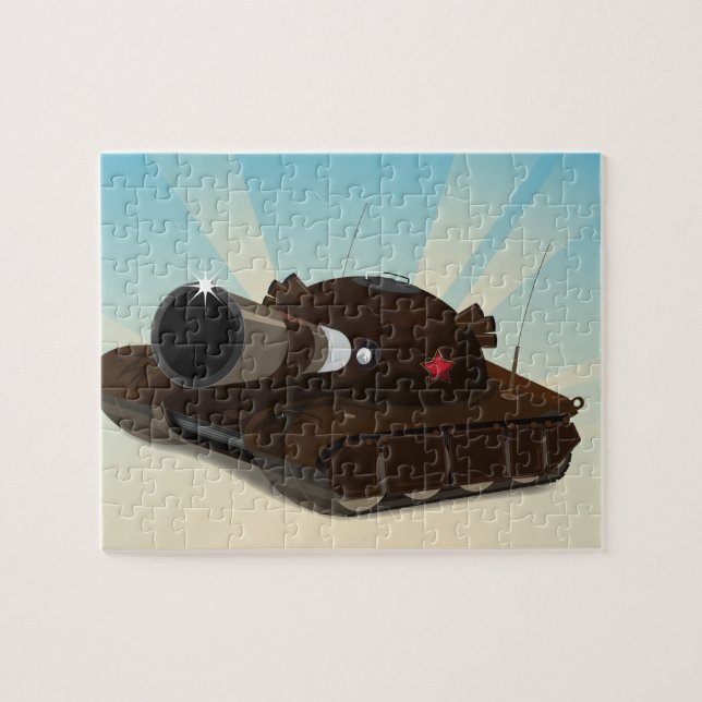 Tank Jigsaw Puzzle (Horizontal)