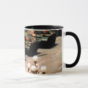 Tank Man Disobey Symbol Mugs
