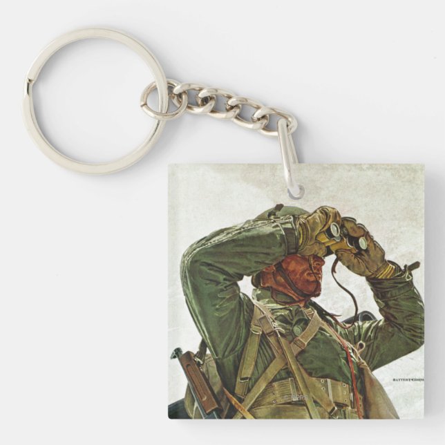 Tank Patrol Keychain (Front)