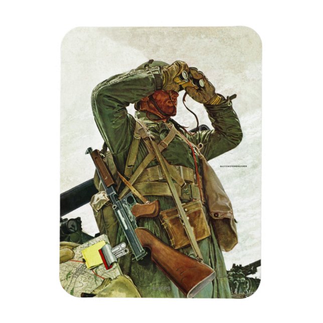 Tank Patrol Magnet (Vertical)