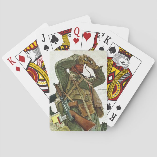 Tank Patrol Playing Cards (Back)