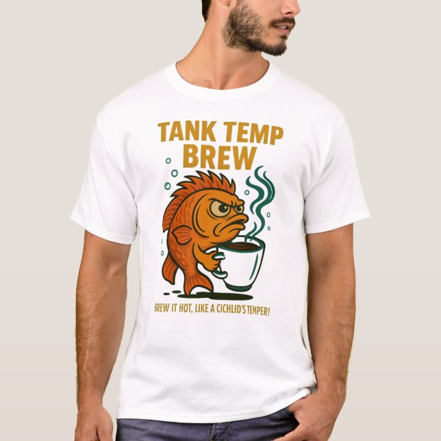 Tank Temp Brew | Angry Cichlid Coffee Lover (Front)