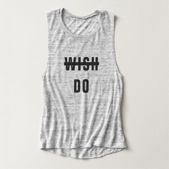 Tank with motivational quote - Editable template