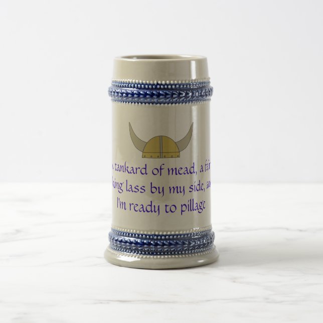 Tankard of Mead Beer Stein (Center)