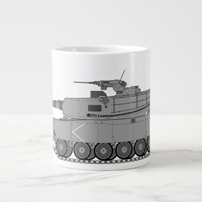 Tanker - Armour - "Best Job I Ever Had" Large Coffee Mug (Front)