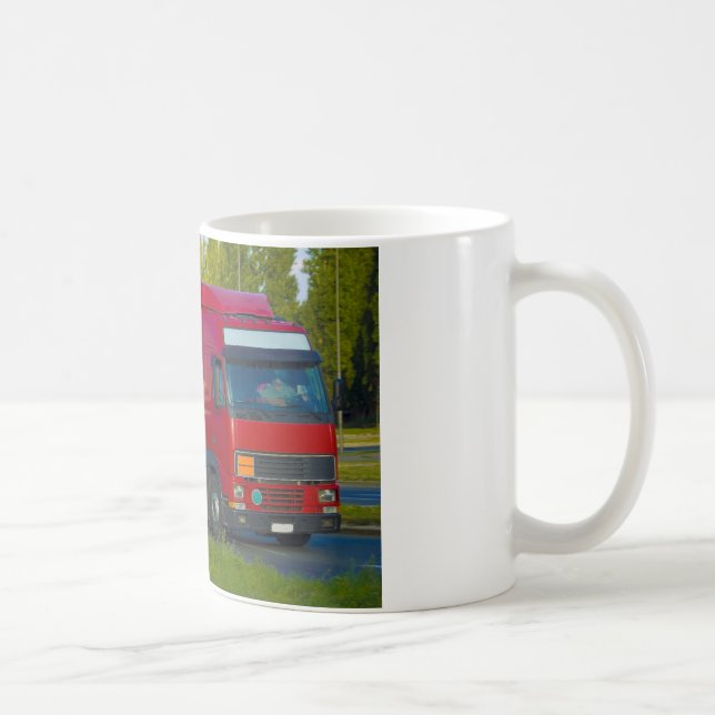 tanker truck coffee mug (Right)