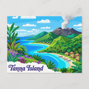 Tanna Island Vanuatu Postcard