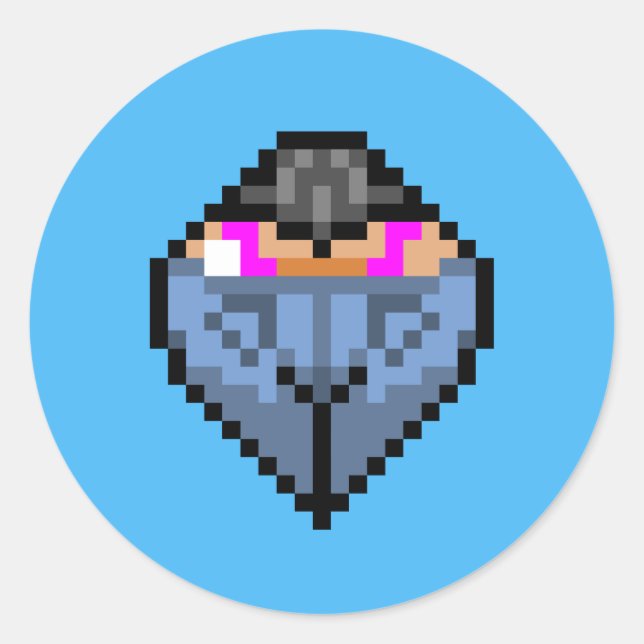 Tanned butt in low rise jeans Sticker (Front)