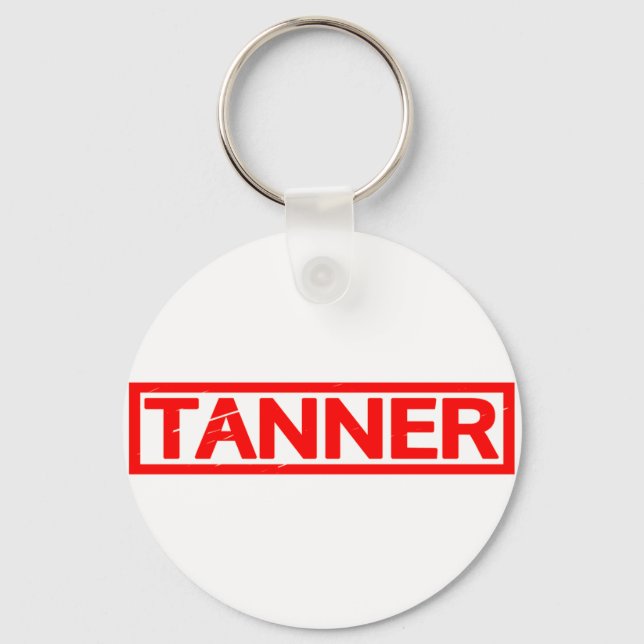 Tanner Stamp Keychain (Front)