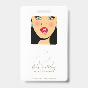 Tanning Body sculpting contouring retailer Badge