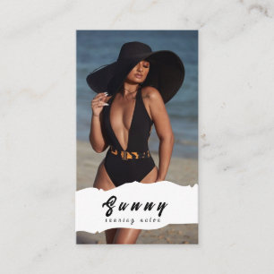 Tanning Salon Business Card