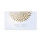 Tanning Salon Business Card Circle Dots Motif