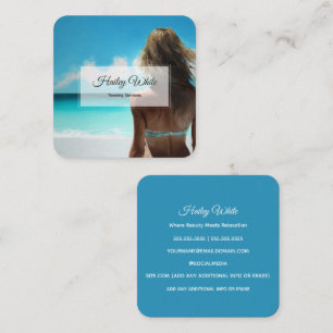 ☀️ Tanning Square Business Card
