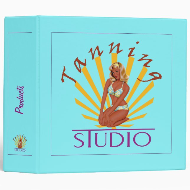 Tanning Studio - Binder (Front/Spine)