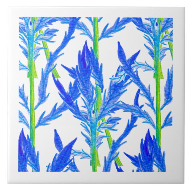 Tansy (L) on a Ceramic Tile (Front)