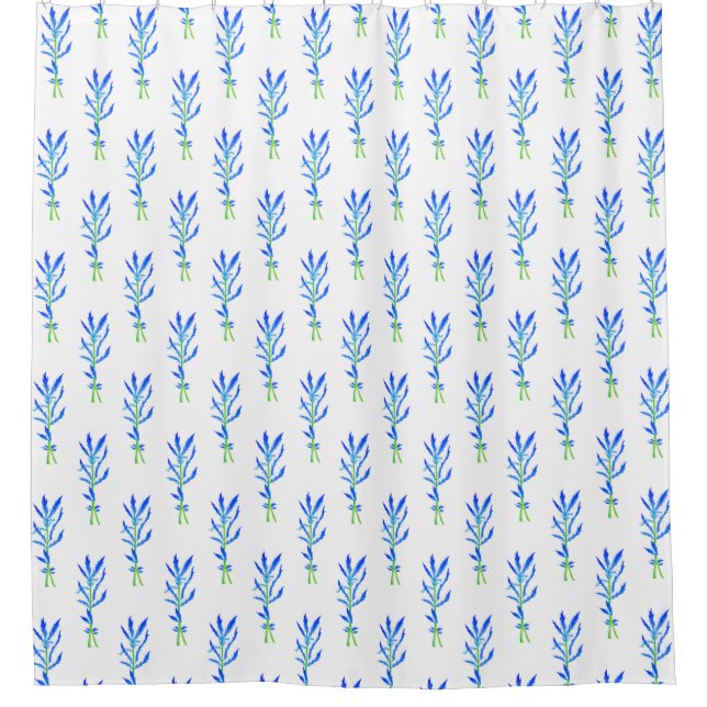 Tansy (L) on a Shower Curtain (Front)