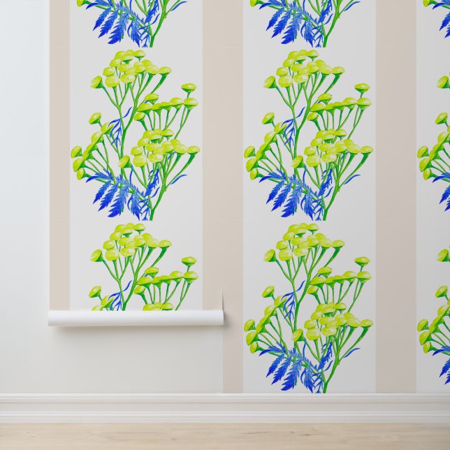 Tansy on a  wallpaper (Application)