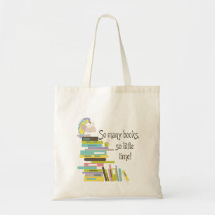 Tant de livres, tellement peu de sac fourre-tout à