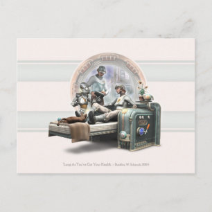 'Tant que vous avez votre carte postale santé