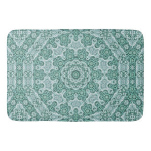 Tantalizing in Teal Bath Mat