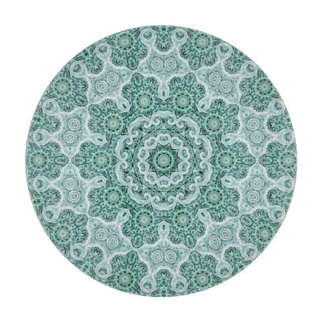 tantalizing in teal cutting board (Front)