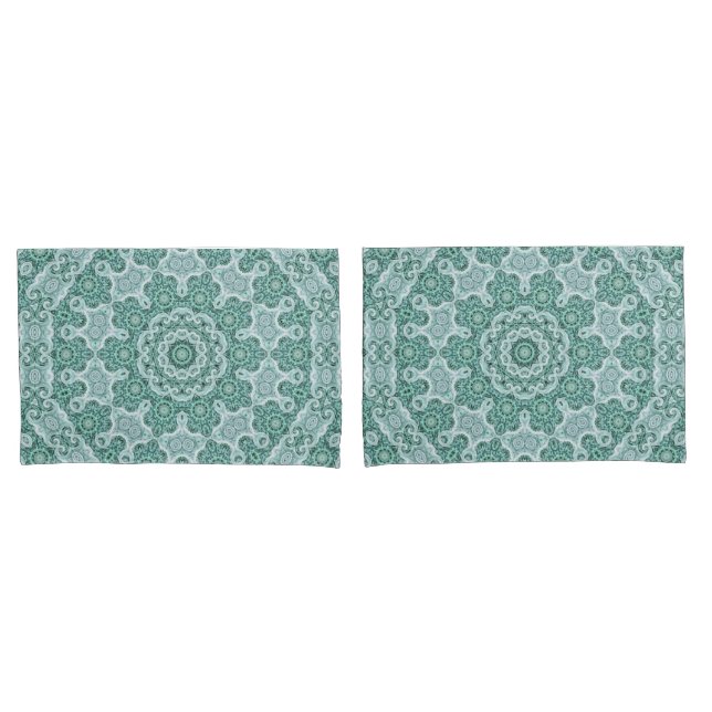 Tantalizing in teal pillowcase (Front-Set)