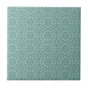 Tantalizing in teal tile