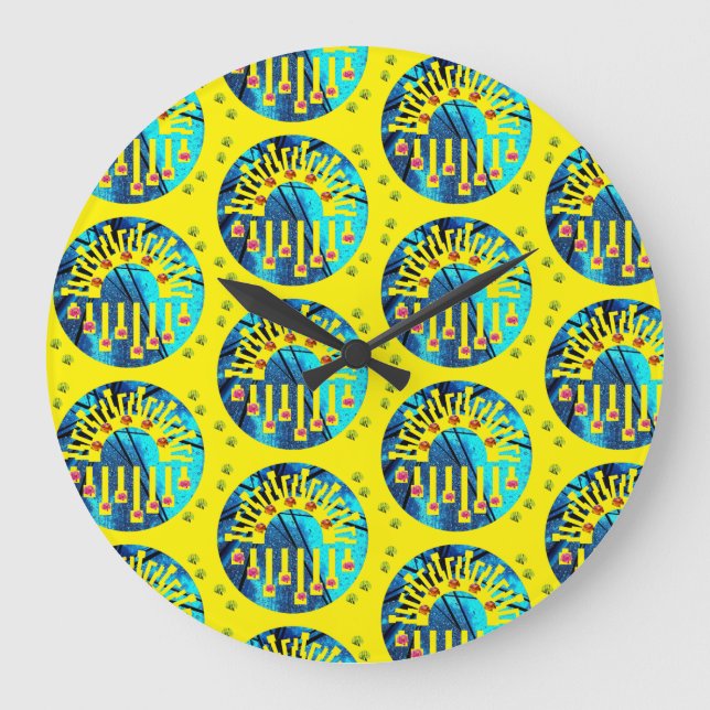 tantalizing style large clock (Front)